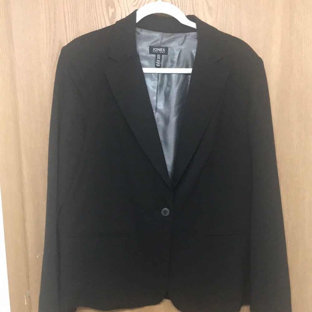 Jones New York Suits Black Blazer size 14